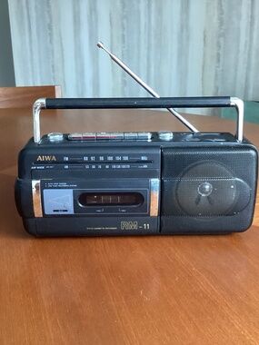 AIWA Portable AM/FM Radio Cassette Recorder
